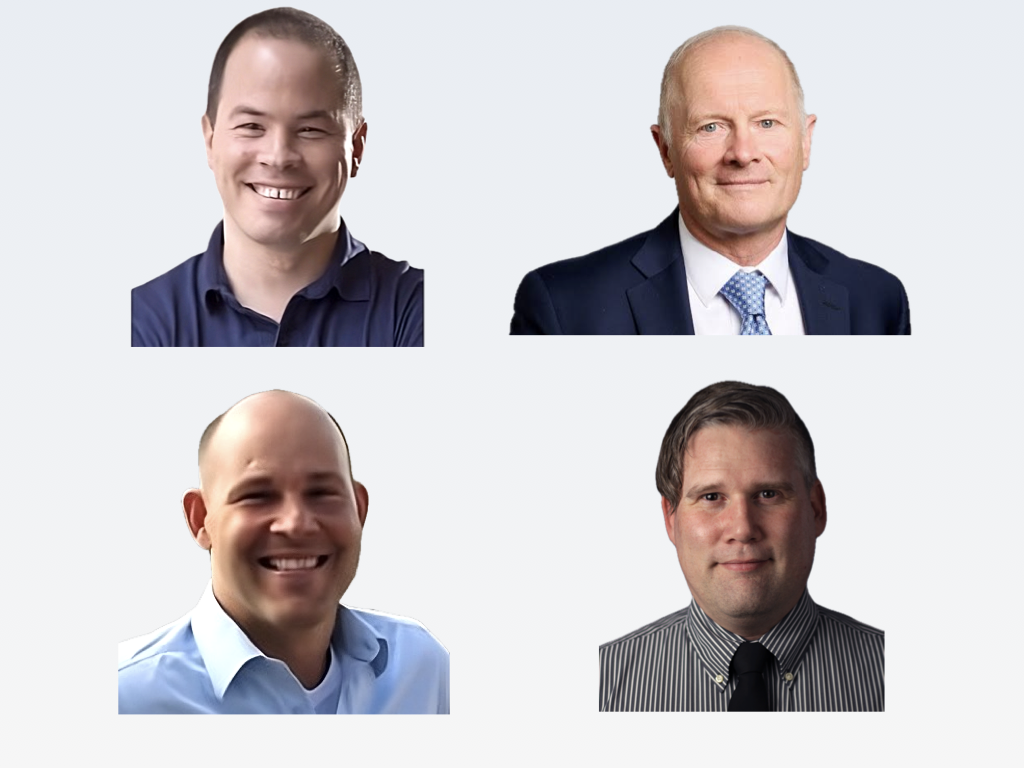 Founders of e-Ray Scientific: R. J. Dwayne Miller, German Sciaini, Bradley Siwick, and Robert Chatelain