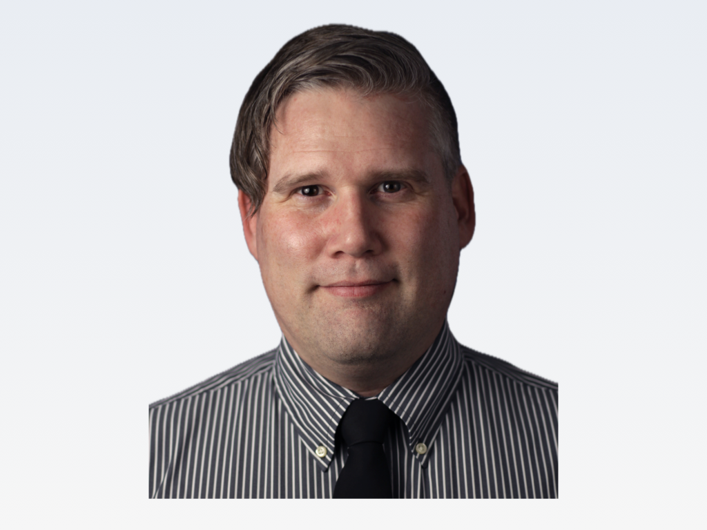 Portrait of Dr. Robert Chatelain, CEO and co-founder of e-Ray Scientific Inc.